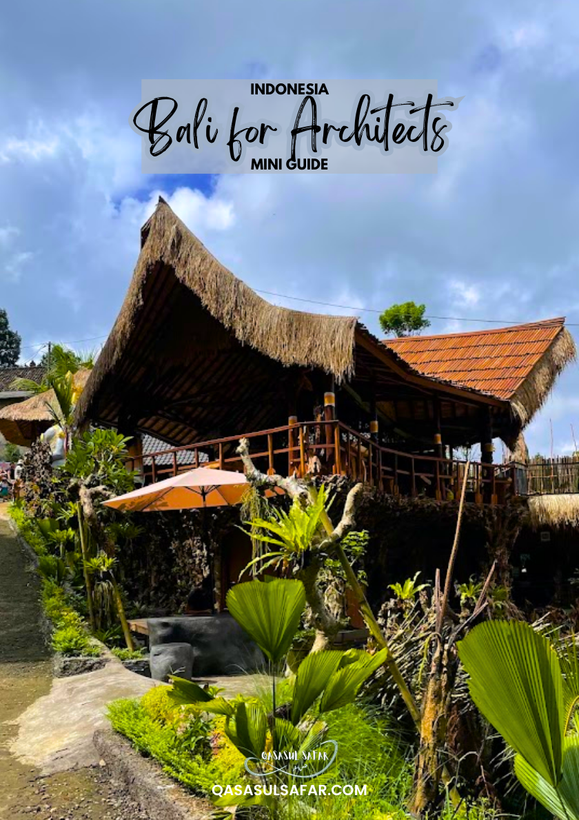 Bali for Architects – Mini Guide