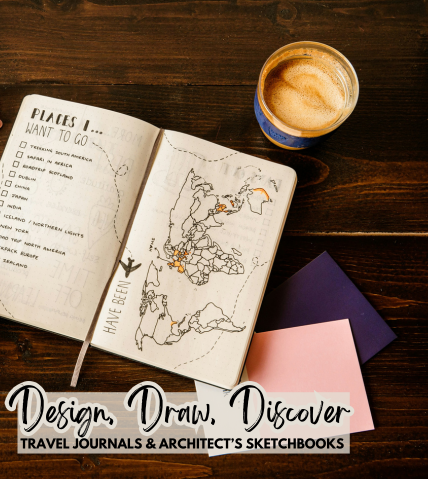 Sketchbooks, Travel Journals & Architect’s Notebooks