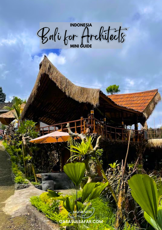 Bali for Architects – Mini Guide