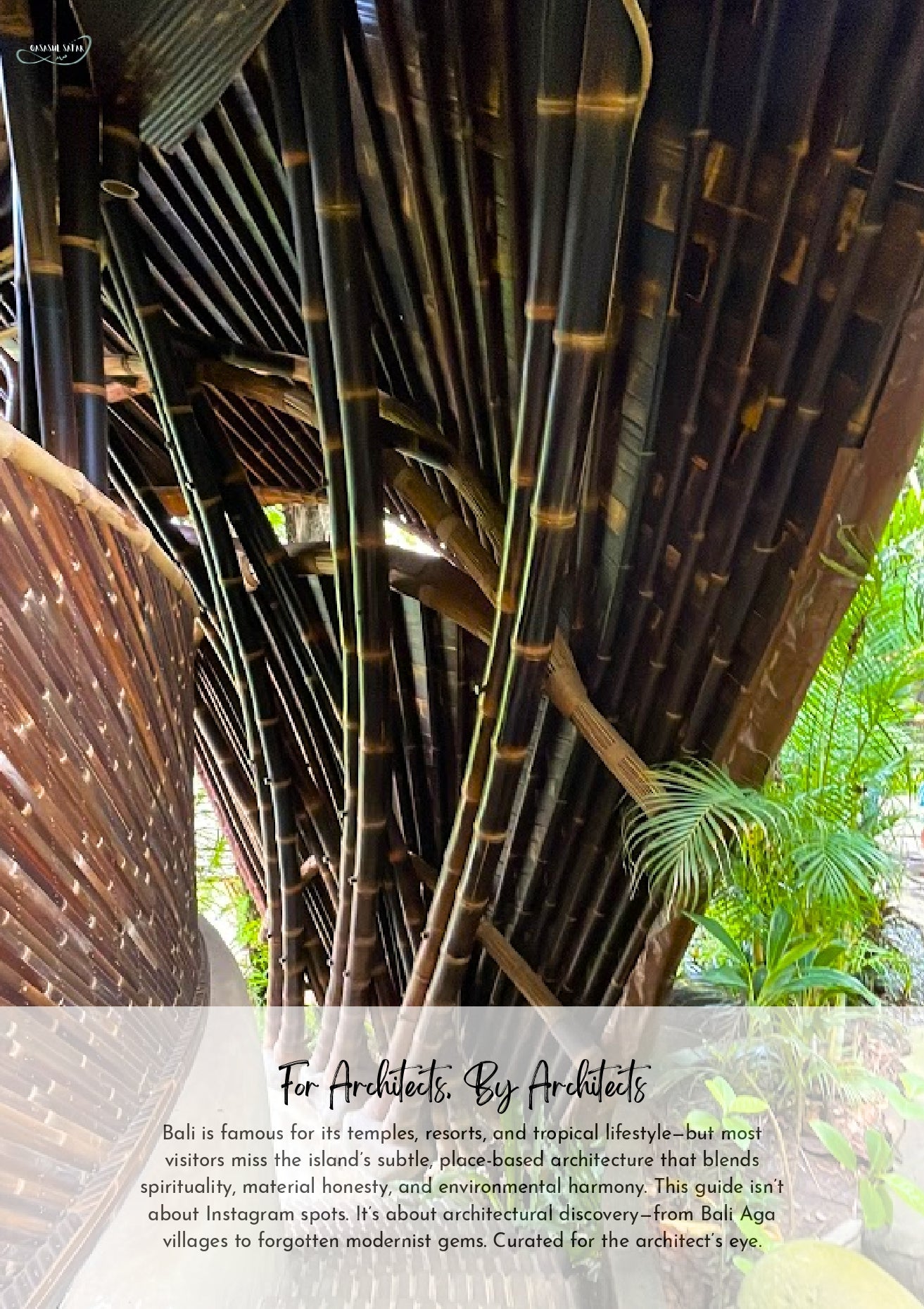 Bali for Architects – Mini Guide to Hidden Architecture & Design Gems